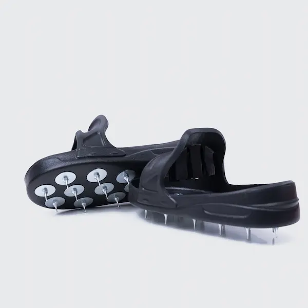 Spike Shoes for Self-Leveling Epoxy Floors