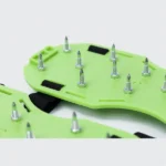 Adjustable Spike Shoes for Self Leveling Floor Construction