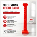 Self Leveling Height Gauge for Floor Thickness Control
