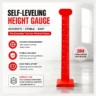 Self Leveling Height Gauge for Floor Thickness Control