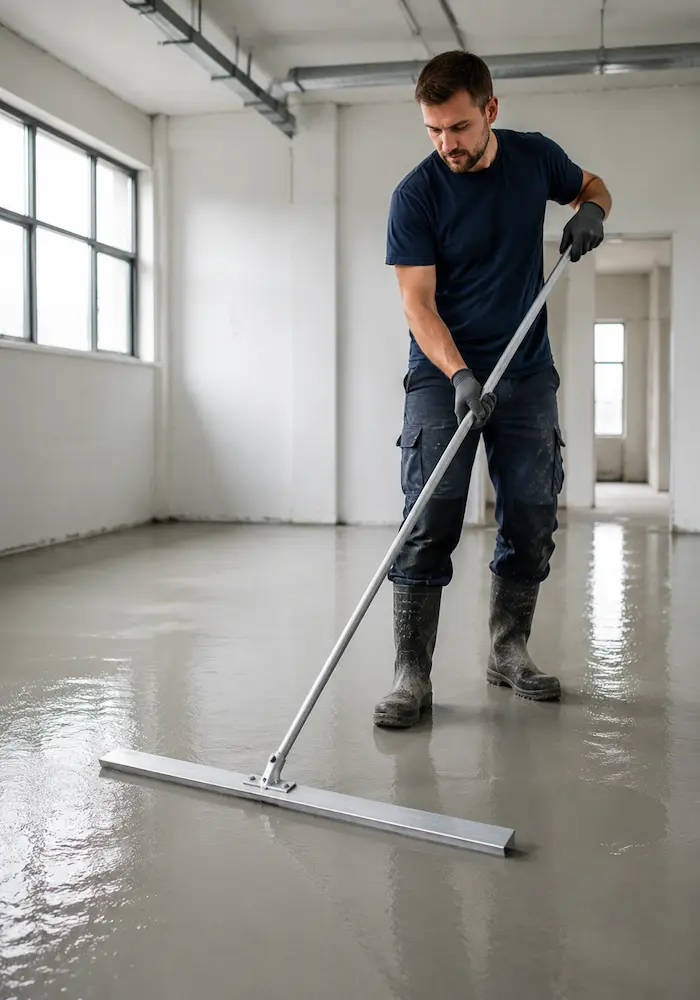 floor leveling squeegee