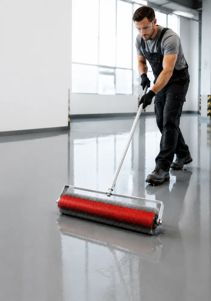 Self Leveling Tool Kit for Floor Coating Construction