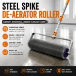 Steel Needle Defoaming Roller Epoxy Floor Spike Tool