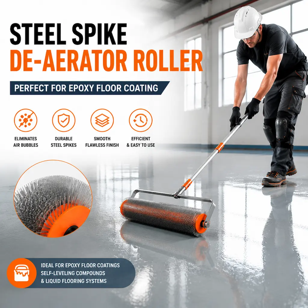 Self Leveling Tool Kit for Floor Coating Construction