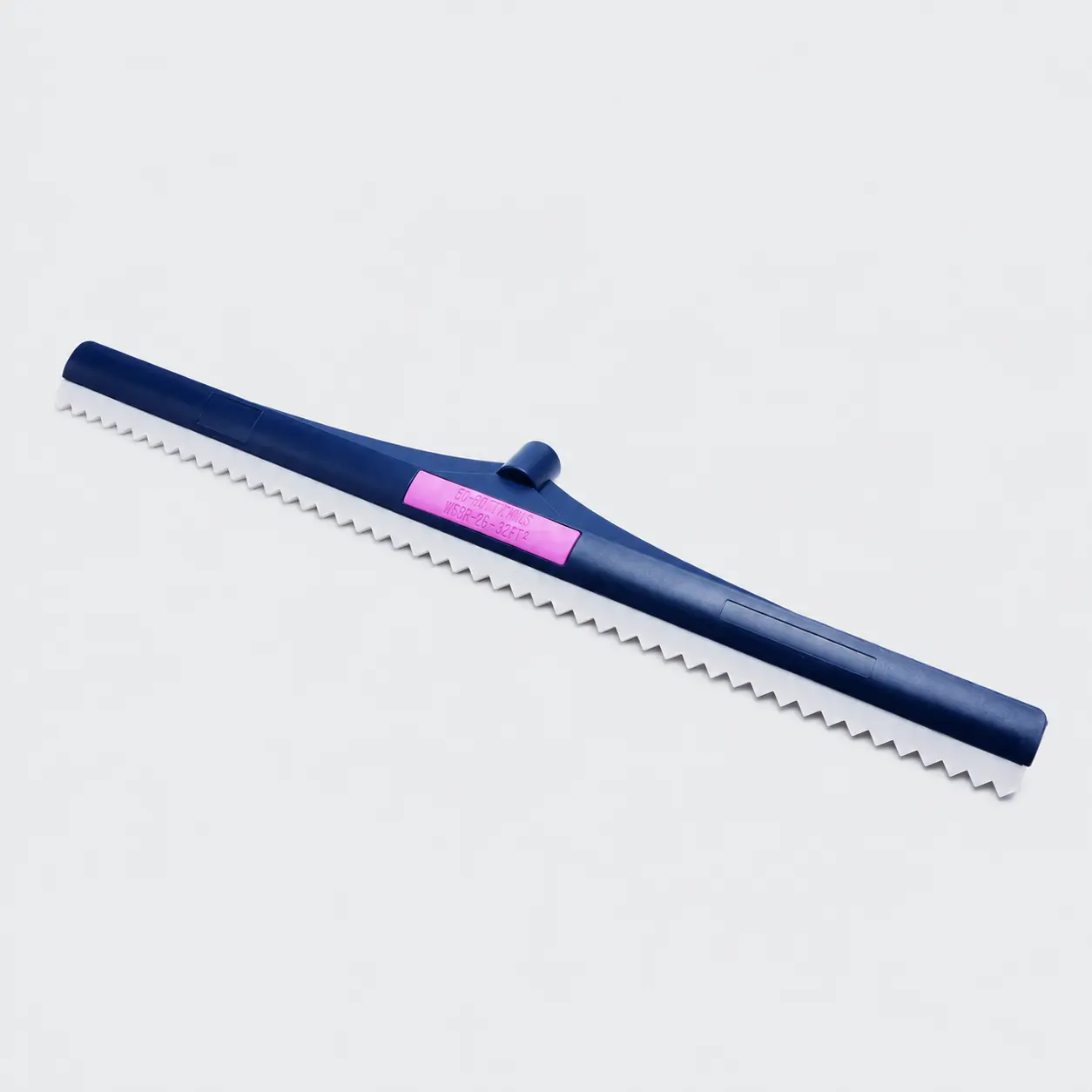 Plastic Notched Squeegee for Epoxy Floors | 18″ & 24″