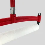 9 Inch Paint Roller Frame with White Fleece Cover for Epoxy Floors