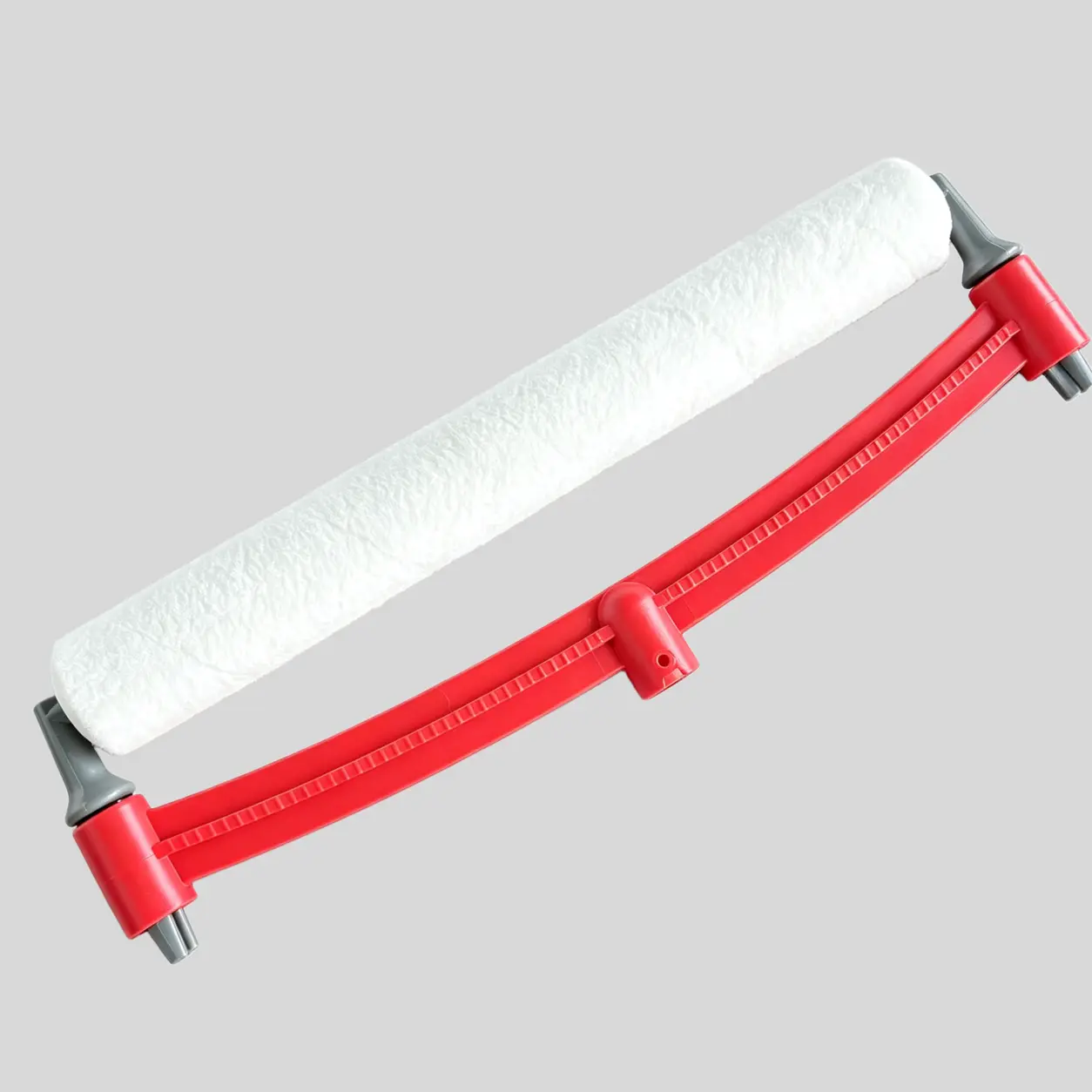9 Inch Paint Roller Frame with White Fleece Cover for Epoxy Floors
